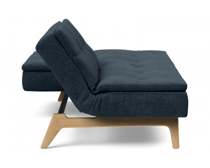 Innovation Living Dublexo Eik Sofa Bed Oak - 515 Nist Blue