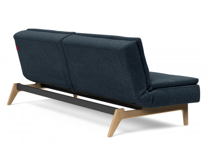 Innovation Living Dublexo Eik Sofa Bed Oak - 515 Nist Blue