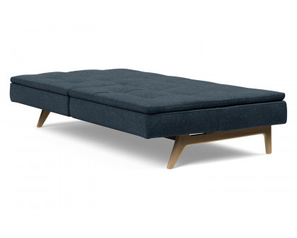 Innovation Living Dublexo Eik Sofa Bed Oak - 515 Nist Blue