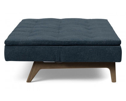 Innovation Living Dublexo Eik Sofa Bed Smoked Oak - 515 Nist Blue