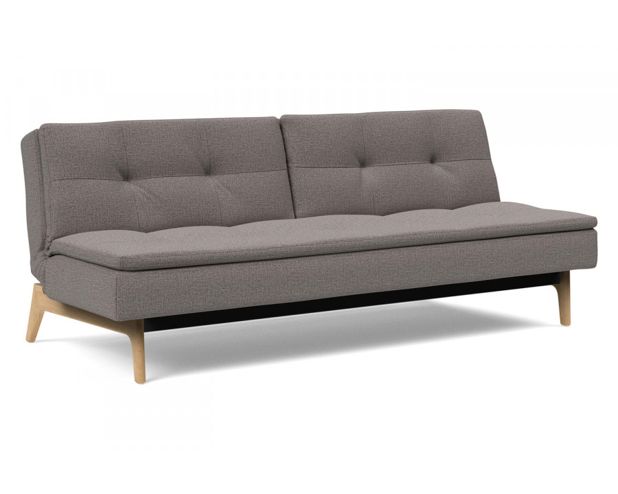 Innovation Living Dublexo Eik Sofa Bed Oak - 521 Mixed Dance Gray