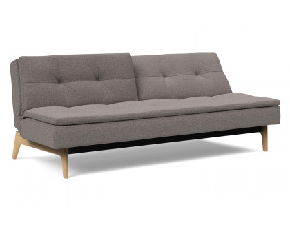 Innovation Living Dublexo Eik Sofa Bed Oak - 521 Mixed Dance Gray