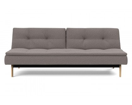 Innovation Living Dublexo Eik Sofa Bed Oak - 521 Mixed Dance Gray