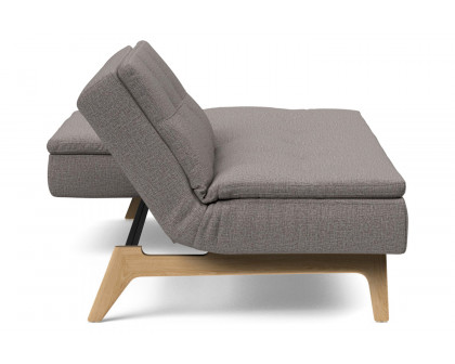 Innovation Living Dublexo Eik Sofa Bed Oak - 521 Mixed Dance Gray