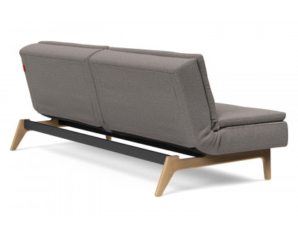 Innovation Living Dublexo Eik Sofa Bed Oak - 521 Mixed Dance Gray