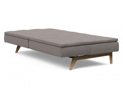 Innovation Living Dublexo Eik Sofa Bed Oak - 521 Mixed Dance Gray