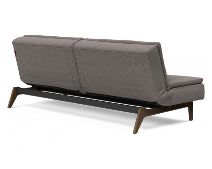 Innovation Living Dublexo Eik Sofa Bed Smoked Oak - 521 Mixed Dance Gray