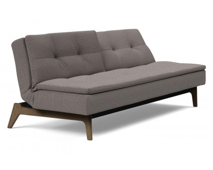 Innovation Living Dublexo Eik Sofa Bed Smoked Oak - 521 Mixed Dance Gray