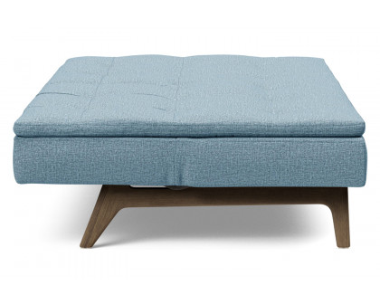 Innovation Living Dublexo Eik Sofa Bed Smoked Oak - 525 Mixed Dance Light Blue