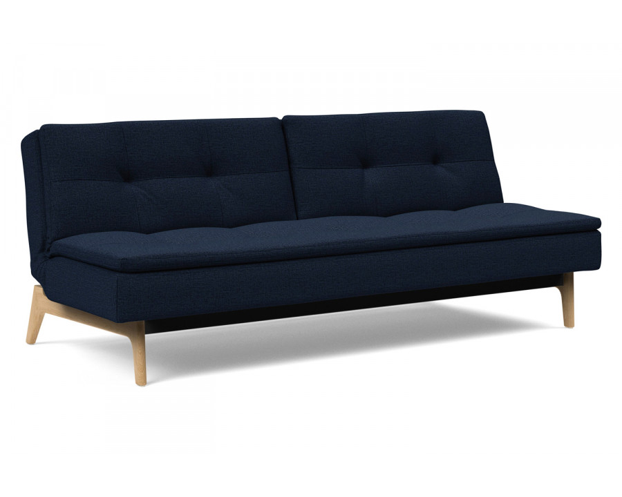 Innovation Living Dublexo Eik Sofa Bed Oak - 528 Mixed Dance Blue