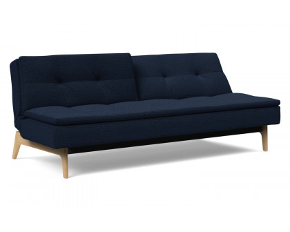 Innovation Living Dublexo Eik Sofa Bed Oak - 528 Mixed Dance Blue