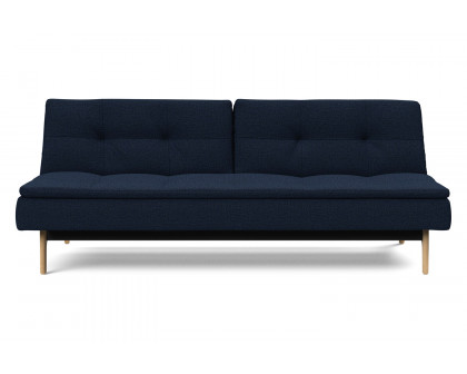 Innovation Living Dublexo Eik Sofa Bed Oak - 528 Mixed Dance Blue