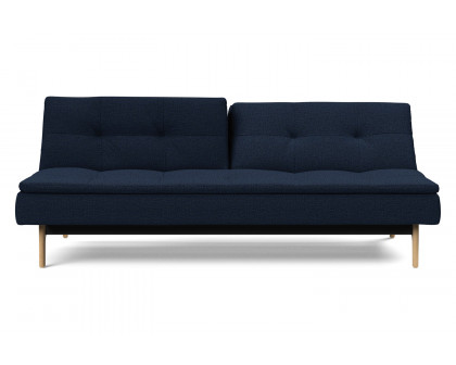 Innovation Living Dublexo Eik Sofa Bed Oak - 528 Mixed Dance Blue