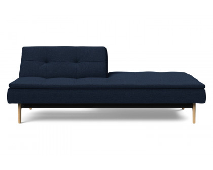 Innovation Living Dublexo Eik Sofa Bed Oak - 528 Mixed Dance Blue