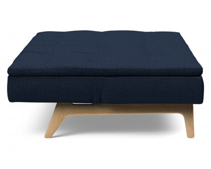 Innovation Living Dublexo Eik Sofa Bed Oak - 528 Mixed Dance Blue