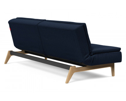 Innovation Living Dublexo Eik Sofa Bed Oak - 528 Mixed Dance Blue