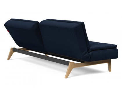 Innovation Living Dublexo Eik Sofa Bed Oak - 528 Mixed Dance Blue