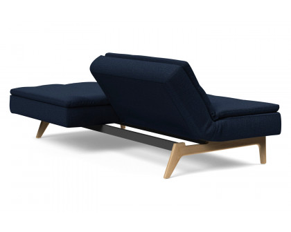 Innovation Living Dublexo Eik Sofa Bed Oak - 528 Mixed Dance Blue