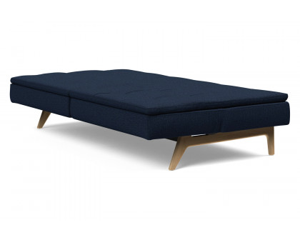 Innovation Living Dublexo Eik Sofa Bed Oak - 528 Mixed Dance Blue