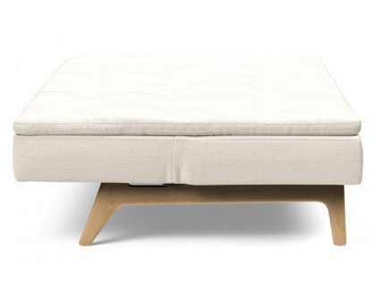 Innovation Living Dublexo Eik Sofa Bed Oak - 531 Bouclé Off White