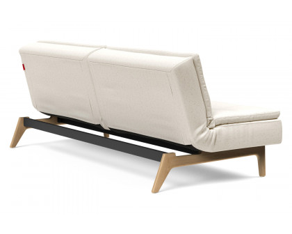 Innovation Living Dublexo Eik Sofa Bed Oak - 531 Bouclé Off White