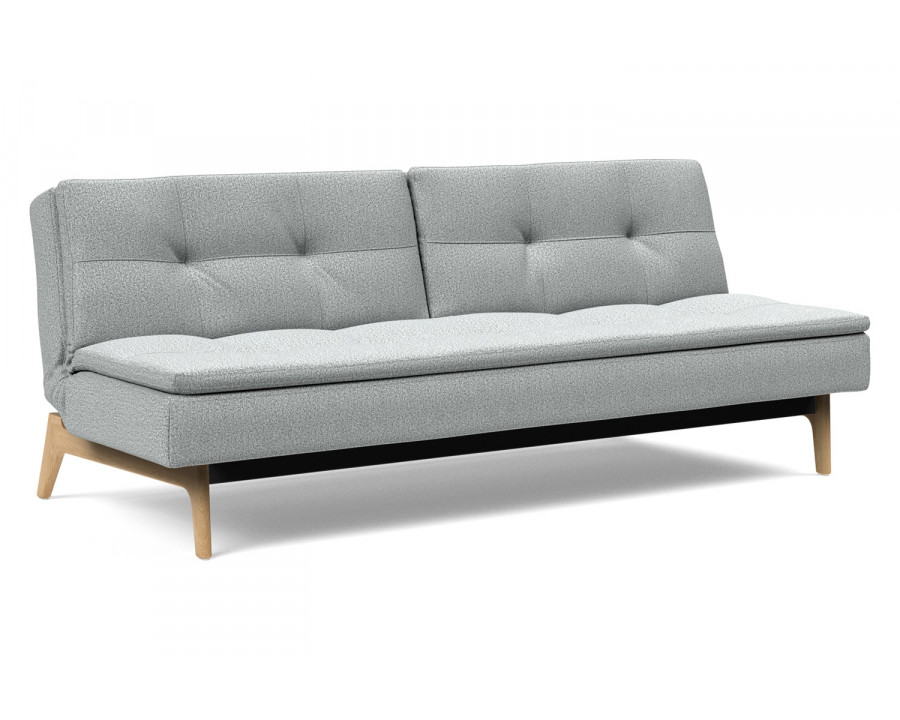 Innovation Living Dublexo Eik Sofa Bed Oak - 538 Melange Light Gray