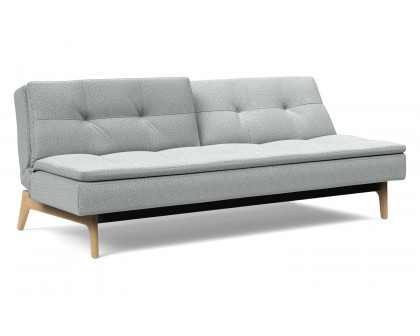 Innovation Living Dublexo Eik Sofa Bed Oak - 538 Melange Light Gray