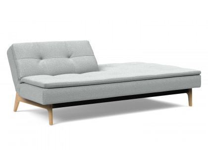 Innovation Living Dublexo Eik Sofa Bed Oak - 538 Melange Light Gray