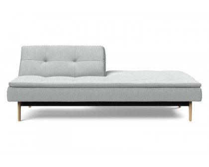 Innovation Living Dublexo Eik Sofa Bed Oak - 538 Melange Light Gray