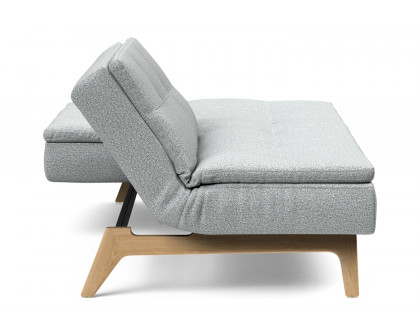 Innovation Living Dublexo Eik Sofa Bed Oak - 538 Melange Light Gray