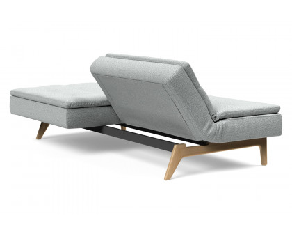 Innovation Living Dublexo Eik Sofa Bed Oak - 538 Melange Light Gray