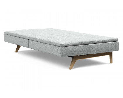 Innovation Living Dublexo Eik Sofa Bed Oak - 538 Melange Light Gray