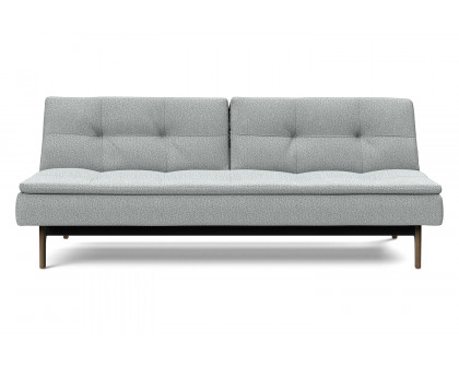 Innovation Living Dublexo Eik Sofa Bed Smoked Oak - 538 Melange Light Gray