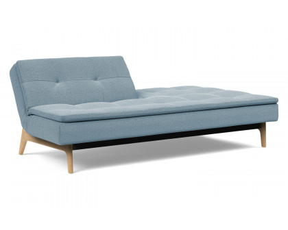 Innovation Living Dublexo Eik Sofa Bed Oak - 558 Soft Indigo