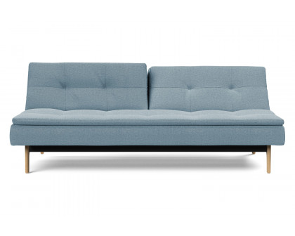 Innovation Living Dublexo Eik Sofa Bed Oak - 558 Soft Indigo