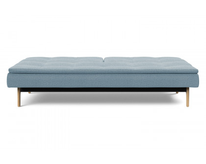 Innovation Living Dublexo Eik Sofa Bed Oak - 558 Soft Indigo