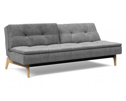 Innovation Living Dublexo Eik Sofa Bed Oak - 563 Twist Charcoal