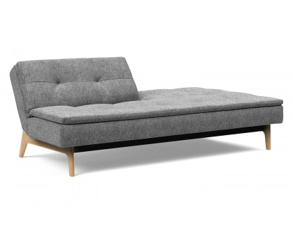 Innovation Living Dublexo Eik Sofa Bed Oak - 563 Twist Charcoal