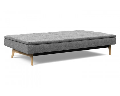 Innovation Living Dublexo Eik Sofa Bed Oak - 563 Twist Charcoal