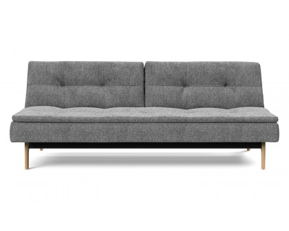 Innovation Living Dublexo Eik Sofa Bed Oak - 563 Twist Charcoal