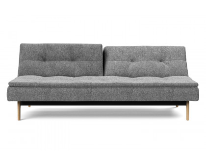 Innovation Living Dublexo Eik Sofa Bed Oak - 563 Twist Charcoal