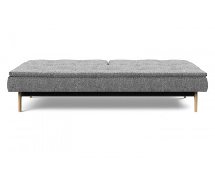 Innovation Living Dublexo Eik Sofa Bed Oak - 563 Twist Charcoal