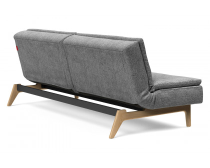 Innovation Living Dublexo Eik Sofa Bed Oak - 563 Twist Charcoal