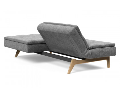 Innovation Living Dublexo Eik Sofa Bed Oak - 563 Twist Charcoal