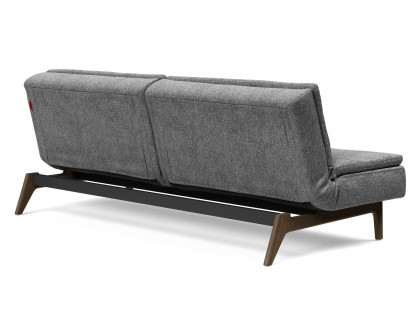 Innovation Living Dublexo Eik Sofa Bed Smoked Oak - 563 Twist Charcoal