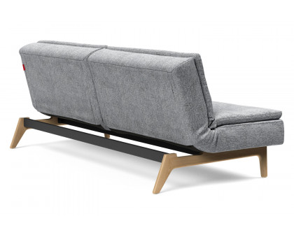 Innovation Living Dublexo Eik Sofa Bed Oak - 565 Twist Granite