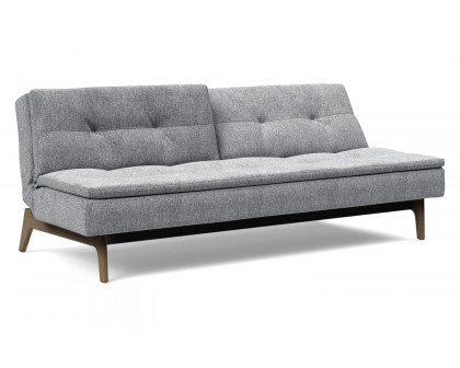 Innovation Living Dublexo Eik Sofa Bed Smoked Oak - 565 Twist Granite