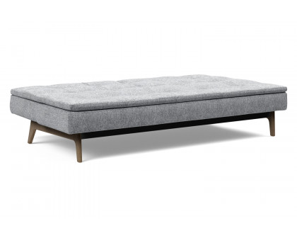 Innovation Living Dublexo Eik Sofa Bed Smoked Oak - 565 Twist Granite