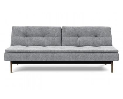 Innovation Living Dublexo Eik Sofa Bed Smoked Oak - 565 Twist Granite