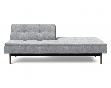 Innovation Living Dublexo Eik Sofa Bed Smoked Oak - 565 Twist Granite